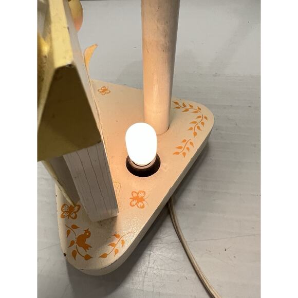 Vintage Lamp Nursery Originals Old Woman That Lived In A Shoe Light & Nightlight - Picture 3 of 12